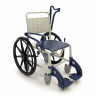 Кресло-коляска с санитарным оснащением MET RANKO (20133) Синий Кресло-коляска с санитарным оснащением MET RANKO (20133) Синий