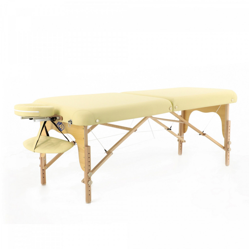Массажный стол складной MED-MOS JF-AY01 (2.31.20) 2-х секционный, деревянная рама, бежевый Массажный стол складной MED-MOS JF-AY01 (2.31.20) 2-х секционный, деревянная рама, бежевый